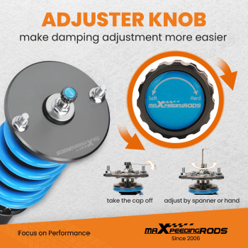 Ammortizzatore regolabile a 24 vie compatibile con compatibile per Nissan Skyline R34 BNR34 GTR ENR34 GTT Lowering Kit